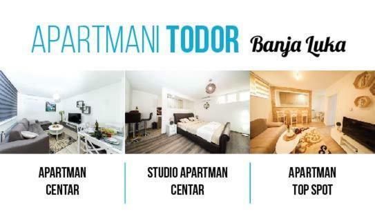Apartman Top Spot Banja Luka Exteriér fotografie